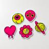 Stickers fluo