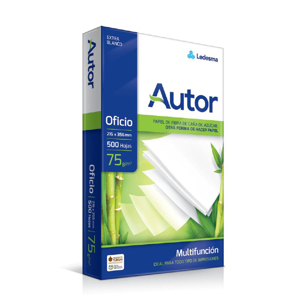 resma Autor obra 75g oficio